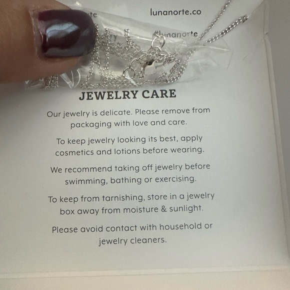 Luna Norte Druzy Quartz and Silver Necklace Set- NWOT - Picture 4 of 4